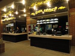 Movies 10 has four ticket windows in two booths. - , Utah