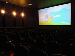 Theater 6, the largest auditorium at the Sugarhouse Movies 10. - , Utah