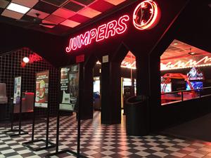 The Jumpers video arcade in the main lobby. - , Utah