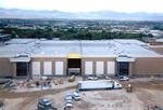 Exterior of the building nears completion. - , Utah