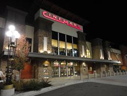 Entrance of the Cinemark at University Mall.