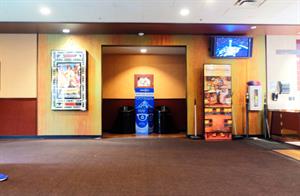 The entrance to Theater 6, the largest auditorium, with the concession stand on the right. - , Utah