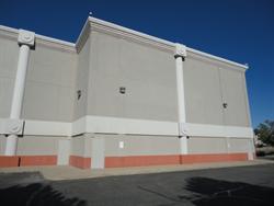 The exterior wall of the largest auditorium. - , Utah