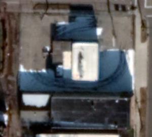 The last aerial image of the former Cameo Theatre building on Google Earth before its demolition. - , Utah