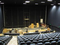 Looking down from the back of Theater 11.  The screen is not yet in place. - , Utah