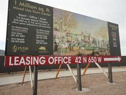 Sign for the Station Park development. - , Utah