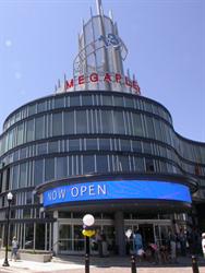 The entrance of the Megaplex 13 at the Junction. - , Utah