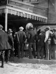 Men gather outside the Pace Theater in 1922. - , Utah