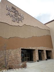 The entrance of the Museum of Ancient Life. - , Utah