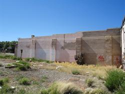 The south exterior wall of the theater. - , Utah