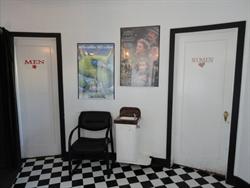 Along the north wall of the lobby are the rest rooms and a drinking fountain. - , Utah