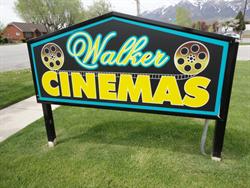 The sign of the Walker Cinemas. - , Utah