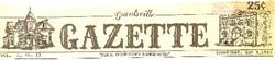 A drawing of the Grantville Opera House appeared in the logo of the newspaper Grantsville Gazette. - , Utah