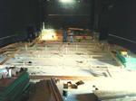 Work begins on the new auditorium floor. - , Utah