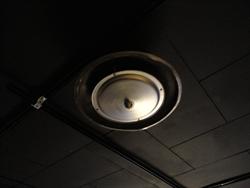 An original ventilation opening in the ceiling of the auditorium. - , Utah
