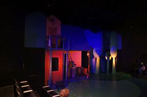 The set for Pippi Longstocking, as seen from the north seating section. - , Utah