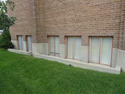 Windows for the rooms in the lower level. - , Utah