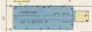 By 1917, Thomas Hall was lodgings, and a saloon and billards. - , Utah