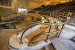 The balcony in 2013, while the seats were removed for renovation. - , Utah