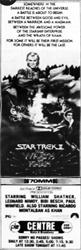 'Star Trek II: The Wrath of Khan', in 70mm Six-Track Dolby Stereo at the Centre Theatre. - , Utah
