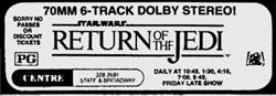 'Return of the Jedi,' still at the Centre Theatre. - , Utah