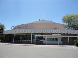The entrance of the Century 21 in San Jose lacks the covered walkway which extended around the front of the Century buildings in Salt Lake. - , Utah