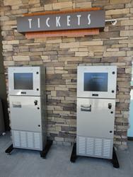 Ticket machines next to the theaters entrance. - , Utah