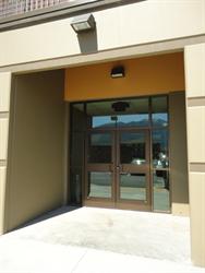 Exit doors at the east end of the main hall. - , Utah