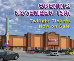 "Opening November 15th.  Twilight Tickets Now on Sale." - , Utah