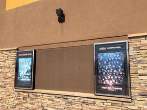 Two poster cases with a large gap between them. - , Utah