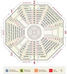 Seating chart of the Hale Centre Theatre. - , Utah
