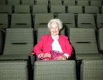 Ruth Hale, sitting in the auditorium. - , Utah