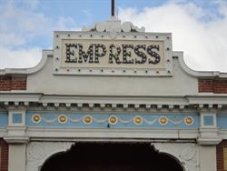 The name 'Empress', above the entrance. - , Utah