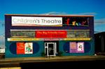 The Children's Theatre, with a banner for 'The Big Friendly Giant'. - , Utah