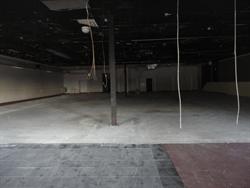 The gutted interior of the theater. - , Utah