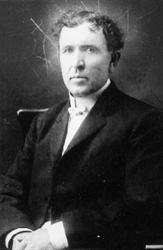 A photo of Stephen Hales, who built Hales Hall. - , Utah