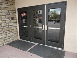 Entrance doors on the right side of the ticket booth. - , Utah