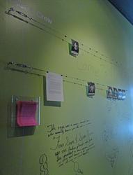 The 'Cast & Crew' wall, just before the main entrance to the auditorium. - , Utah