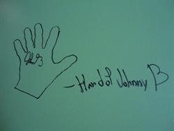 'The hand of Johnny B.' - , Utah