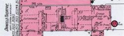 The Daniels Theatre on a 1911 Sanborn fire insurance map. - , Utah