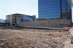 Looking across the former locations of the Childrens and Rex theaters, toward the Broadway Centre Cinemas. - , Utah