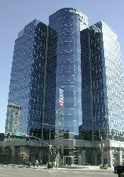 The office tower that now stands on the corner of State and Broadway. - , Utah