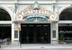 Entrance of the Capitol Theatre in 2001. - , Utah