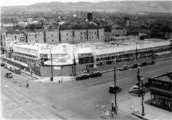 Construction of the Centre Theatre. - , Utah