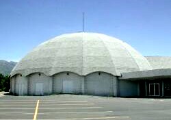 The north dome of the Cinedome 70 Theater, with the lobby on the right. - , Utah