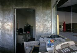 Inside of the ticket booth at the Cinedome 70 Theatre in Riverdale, Utah. - , Utah