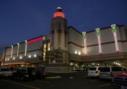 The 16-screen Cinemark theater is located on the southwest corner of the Provo Towne Centre Mall.  There is one level of parking below the multiplex. - , Utah