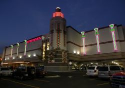 The 16-screen Cinemark theater is located on the southwest corner of the Provo Towne Centre Mall.  There is one level of parking below the multiplex.