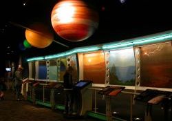 Free exhibit on the planets of the solor system, on the third floor of the planetarium. - , Utah