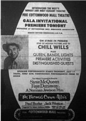 Ad for the Invitation Premiere of The Thomas Crown Affair. - , Utah